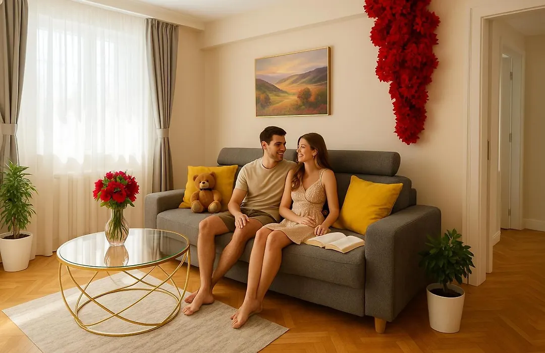 City View Apartment With Private Balcony-1
